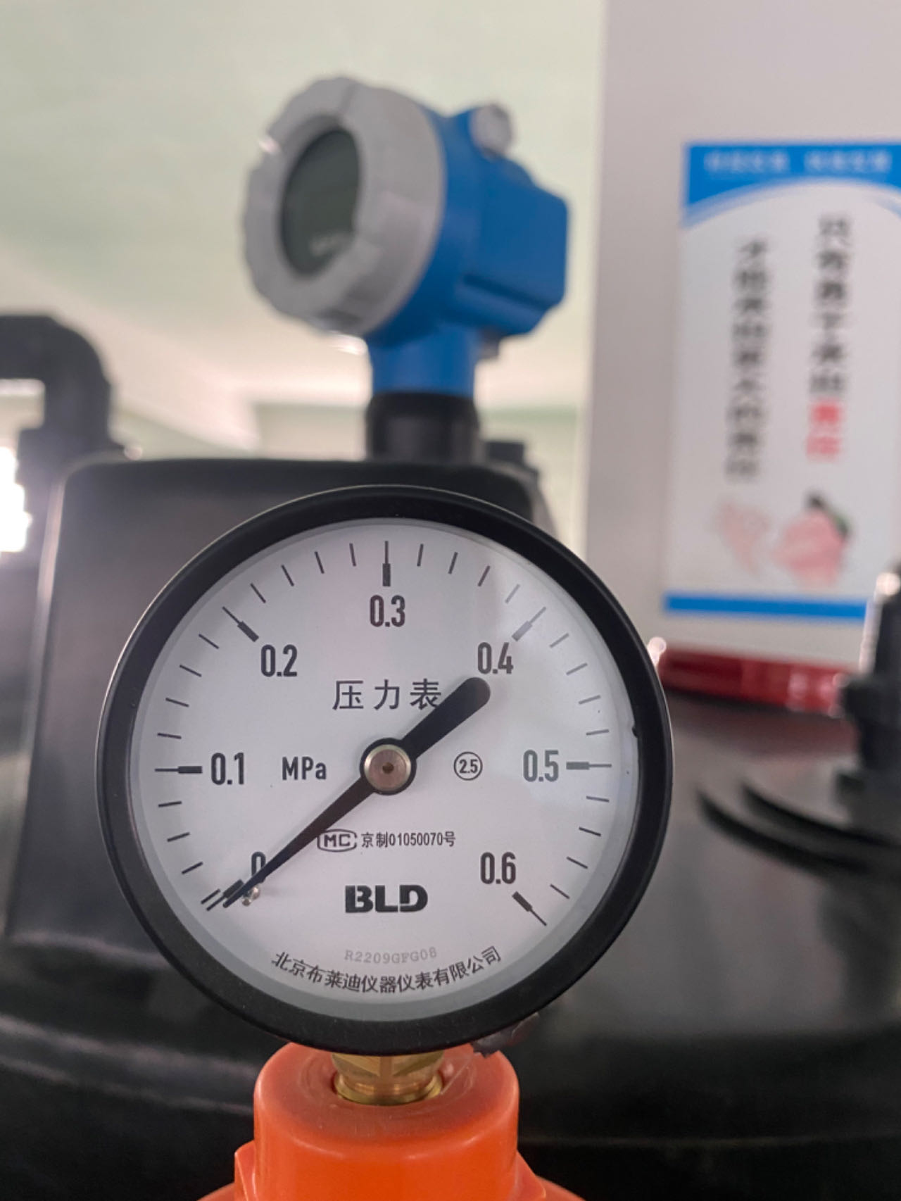 trykmåler pressure gage