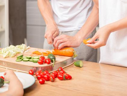 Hypochlorous acid can be used to clean cutting boards
