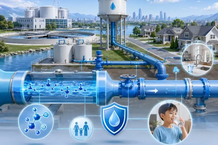 Desinfección con cloro en el tratamiento de agua Desinfección con cloro en el tratamiento de agua
