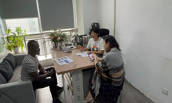ลูกค้าชาวแอฟริกัน African clients