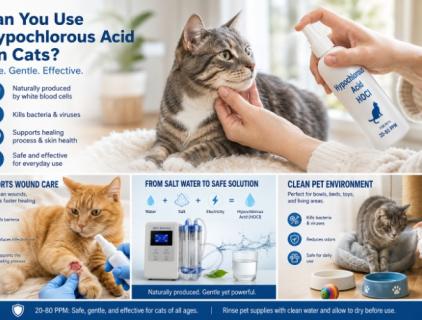 次亜塩素酸を猫に使用できますか