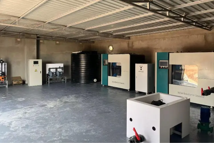 การเลือกเครื่องกำเนิดโซเดียมไฮโปคลอไรต์ที่เหมาะสม