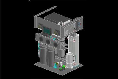Hypochlorous acid generator for agricultural cultivation