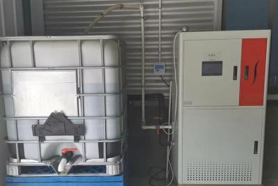 Food processing hypochlorous acid generator